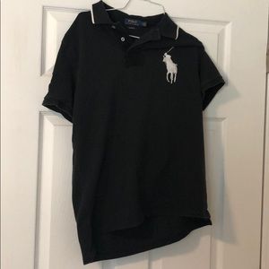 Black big horse RL polo